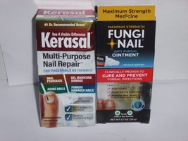 Fungi Nail Ointment .7oz &amp; Kerasal Nail Repair  .43 oz - - $18.69