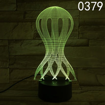 Creative Colorful USB Plug-in Touch 3d Small Night Lamp - £17.34 GBP