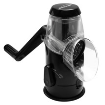Brentwood Rotary Grater with Handle and Stainless Steel Drum Blades Blac... - $638.89 MXN