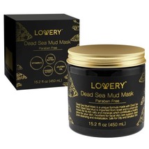 Lovery Dead Sea Mud Mask  Vit E, Jojoba Oil, Shea Butter 15.2 oz - £12.65 GBP