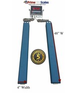 48&quot; Bar Scale 9,000 lb Livestock Scale Preifert Chute Weigh Bars with Pr... - €784,81 EUR