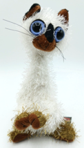 Twisted Whiskers the Siamese Cat  Posable Plush American Greetings. 8&quot; - £8.51 GBP