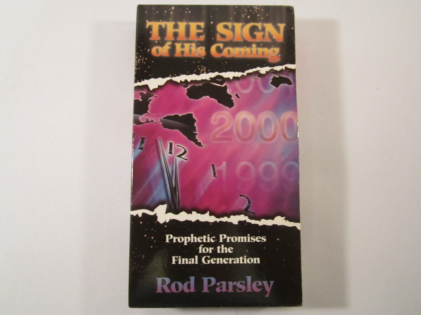 Primary image for VHS Christian Film THE SIGN OF HIS COMING Rod Parsley 1996 [10C3]