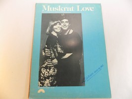Vintage Sheet Music 1971 Muskrat Love By The Captain And Tennille - £6.99 GBP
