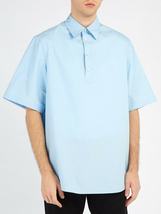 VALENTINO Garavani Oversized Short Sleeved Cotton Shirt - £181.47 GBP