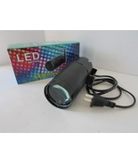 DJ LED Pinspot White w/Hanging Bracket Black Mini Stage Light Lighting Beam - $21.61 CAD