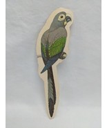 Vintage Parrot Diecut Art Print - $19.80