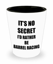 Barrel Racing Shot Glass Sport Fan Lover Funny Gift Idea For Liquor Love... - $12.84