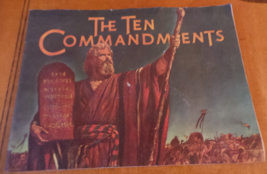 orig The Ten Commandments Souvenir Program 1956 Illustrated Heston; Bryn... - £23.98 GBP