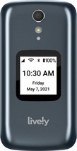 Lively Jitterbug Flip2 Cell Phone for Seniors Gray New Open Box - $37.57