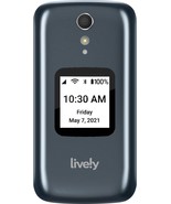 Lively Jitterbug Flip2 Cell Phone for Seniors Gray New Open Box - £29.94 GBP