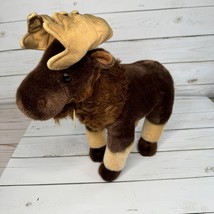 Aurora Miyoni Moose Plush Toy Cute &amp; Cuddly Realistic Stuffed Animal - 15&quot; Tall - £9.94 GBP