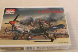 1/72 Scale Academy Minicraft, Curtiss P-40B Tomahawk Model Airplane Kit, #1655 - £21.28 GBP