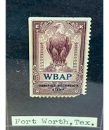 EKKO Stamp Radio Day DXer Proof Reception American Eagle Texas Fort Wort... - $29.65
