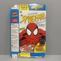 Vintage 1996 SPIDER-MAN Cereal Box 12.5oz Marvel Comics Spidey Flattened - £20.14 GBP