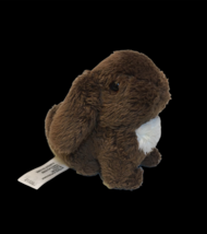 American Girl Julie Bunny Rabbit NUTMEG Brown Little Plush Toy Stuffed Animal 3” - £11.71 GBP