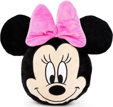 Disney Minnie Mouse Shaped Decorative 13-in Pillow - £10.16 GBP