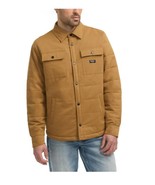 Hurley Mens Shirt Jacket Tan Shacket Pockets Quilted Snap Button Lightwe... - $1,156.85 MXN
