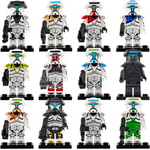 12Pcs Star Wars Various Clone Commando Gregor Niner Fixer Scorch Sev Minifigures - $26.99