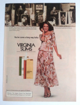 1979 Virginia Slims Cigarette Tobacco Woman Vintage Magazine Cut Print Ad - £6.28 GBP