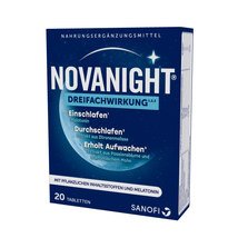 Novanight, 20 tbs, Insomnia, Improved Sleep Quality, Very Good Feedback - £14.90 GBP