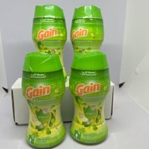Lot Of 4 Gain Fireworks In-Wash Scent Booster Beads Original 4.3 oz Each - £14.18 GBP