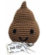 Knit Knacks Doodie the Poo Organic Cotton Small Dog Toy - Teeth Cleaning - £10.67 GBP