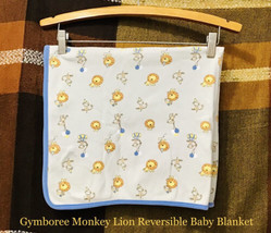 Gymboree Monkey &amp; Lion Balloons Gifts OS One Size Baby Blanket - £142.00 GBP