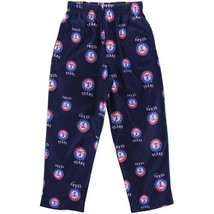 MLB Texas Rangers Boys Printed Flannel Pajama Pants - Various Sizes - £8.61 GBP