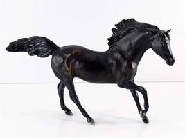 Breyer Model Horse Classics Flicka Black Running Horse Figure 2006 - £15.64 GBP