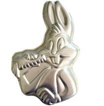 Bugs Bunny 1978 Baking Cake Pan Mold Vintage Warner Brothers Aluminum SS - £31.44 GBP