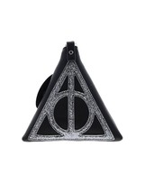 NWT Danielle Nicole x Harry Potter Glitter Deathly Hallows Pyramid Wristlet - £34.25 GBP