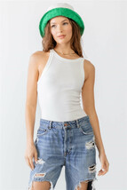 Women&#39;s Ribbed V Strap Back Bodysuit - $15.02 CAD