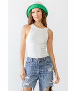 Women&#39;s Ribbed V Strap Back Bodysuit - $15.08 CAD