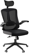 Office Chair 350Lbs Capacity,Ergonomic Comfy Home Desk Chair,High, Up Armrest - £139.77 GBP