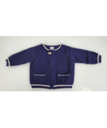 VTG 2002 GYMBOREE The Tortoise and Hare Zip Sweater Cardigan Turtle Blue... - $653.38 MXN