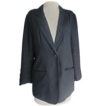 Black Suit Jacket Blazer Size 6 - £19.55 GBP