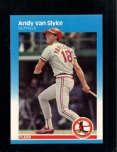 1987 Fleer #311 Andy Van Slyke Nmmt Cardinals Uer *AZ0243 - £1.52 GBP