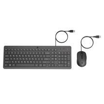 HP 150 Wired Mouse and Keyboard Combo - Full-Sized, Low-Profile Keyboard with Nu - £28.15 GBP
