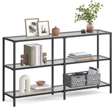 Vasagle 51.2 Inch Console Table With 3 Shelves, Sofa Table, Entryway Table, - $162.94