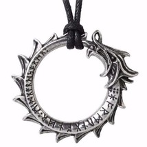 Norse Loki Jormungand Ouroboros World Serpent Pendant Viking Alchemy Got... - $21.95