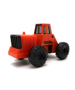 Vintage 1992 Orange Tonka Mini Truck Construction Vehicle Plastic Die Cast - $146.94 MXN