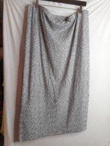 QVC GILI Got It Love It Womens Gray Knitted  Pull On Skirt Elastic Waist... - $297.60 MXN