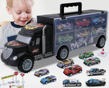 Toddler Toys for 3-4 Year Old Boys,Large Transport Cars Carrier Set Truc... - $37.22