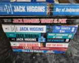 Jack Higgins lot of 8 Suspense Paperbacks - $15.99