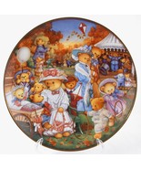 Franklin Mint Teddy Bear Outing Limited Edition Heirloom Collection Plat... - $10.00