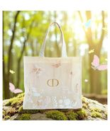 AUTENTIC Christian Dior Beauty Butterfly VIP GWP Mesh Large Tote Bag &amp; P... - $129.50