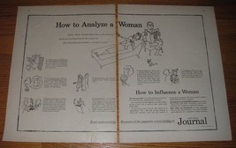 1954 Ladies&#39; Home Journal Magazine Ad - How to analyze a Woman - £14.52 GBP