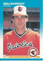 1987 Fleer Mike Boddicker 463 Orioles - £0.79 GBP