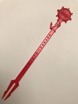 Seaway Hotel Swizzle Stick Stir Toranto Canada Red - £2.64 GBP